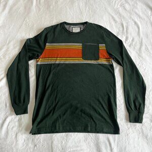 Denim & Flower Men's Long Sleeve Shirt Size Medium